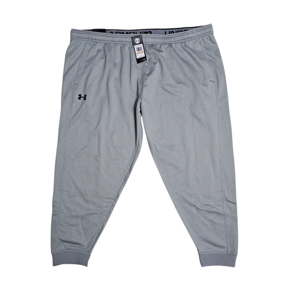 UNDER ARMOUR Armour Fleece Jogger Grey Pants 4XL - Picture 1 of 3